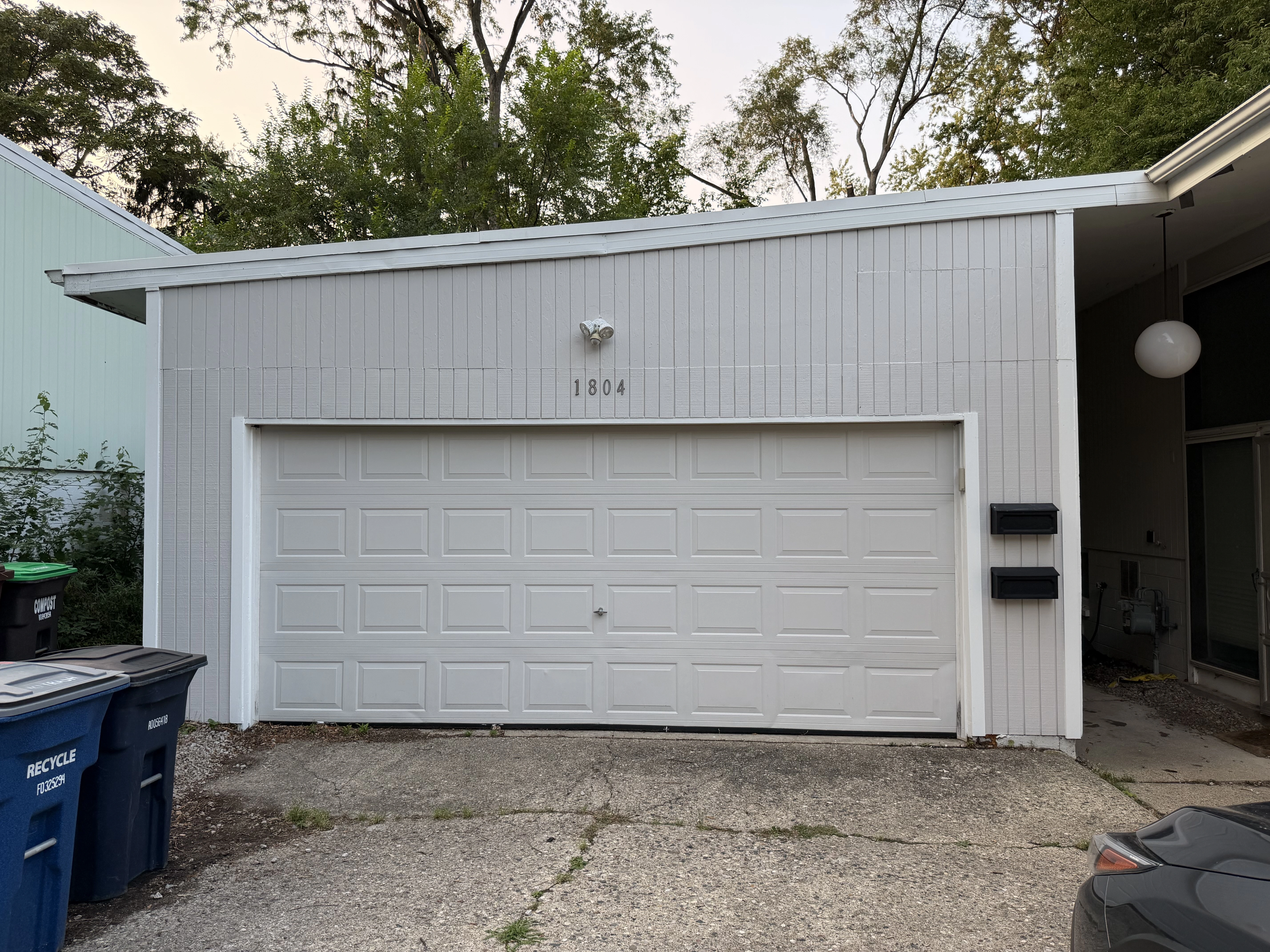 Exterior house painting - after