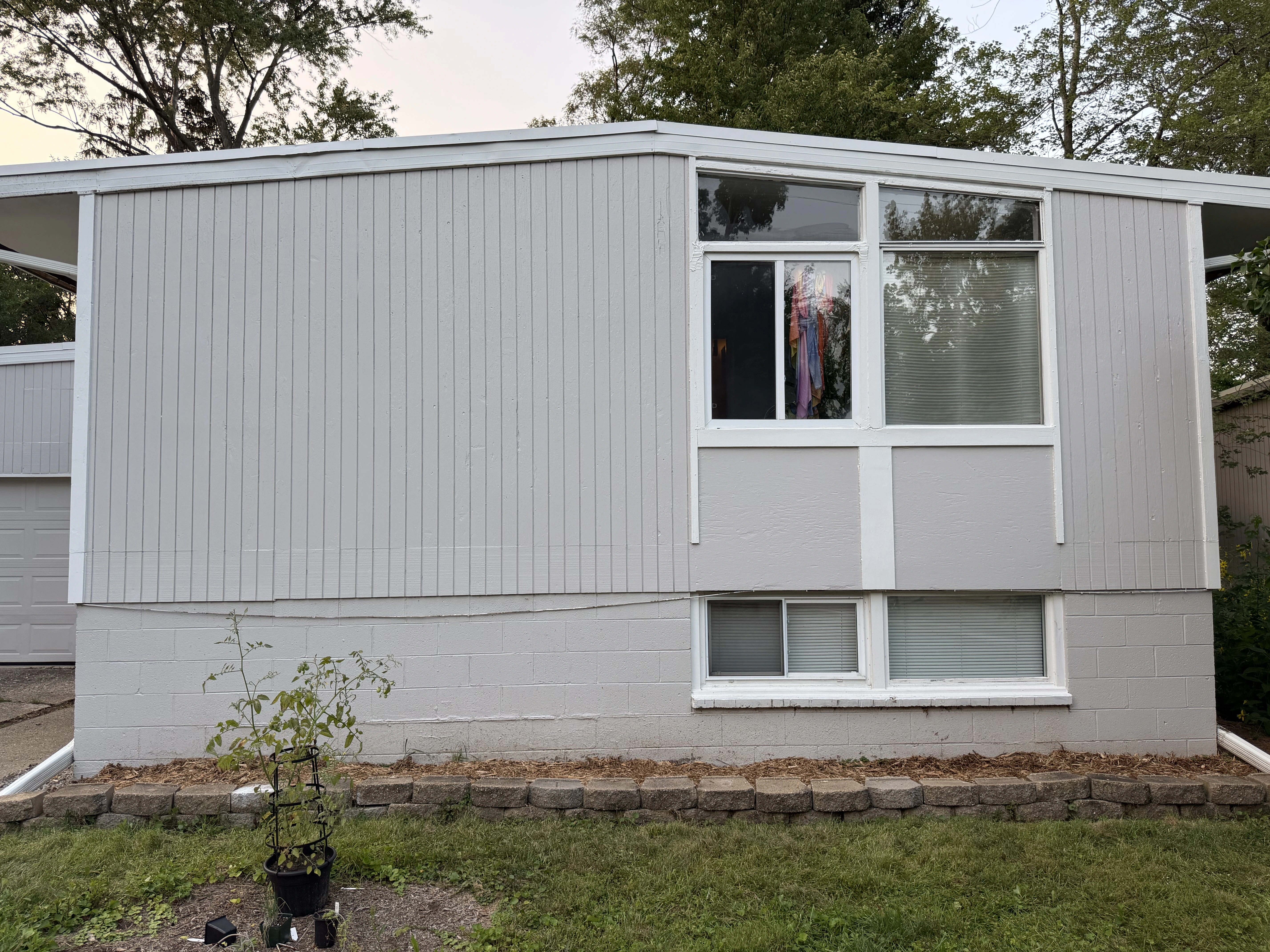 Exterior house painting - after