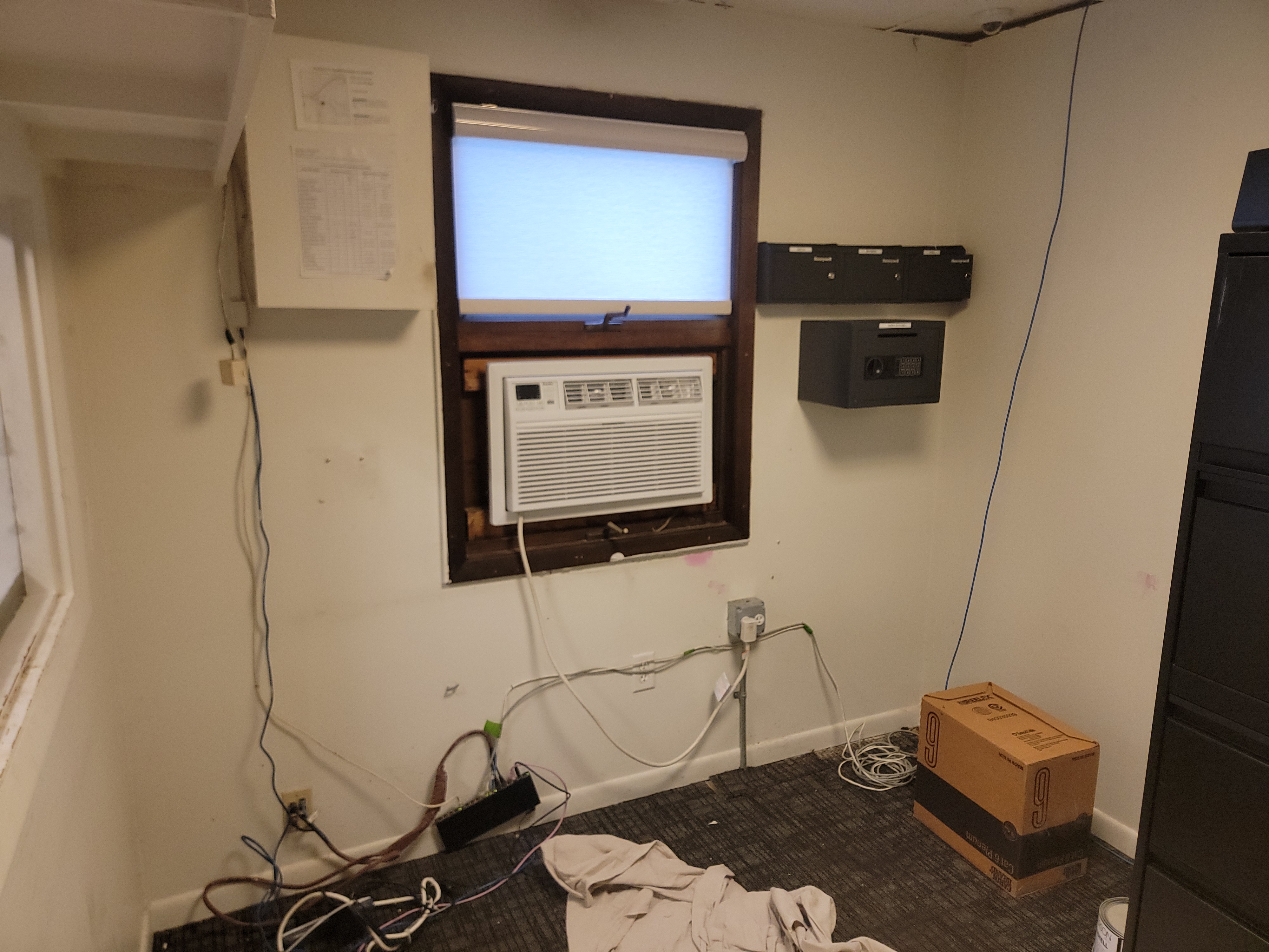 Manager’s office repaint - before